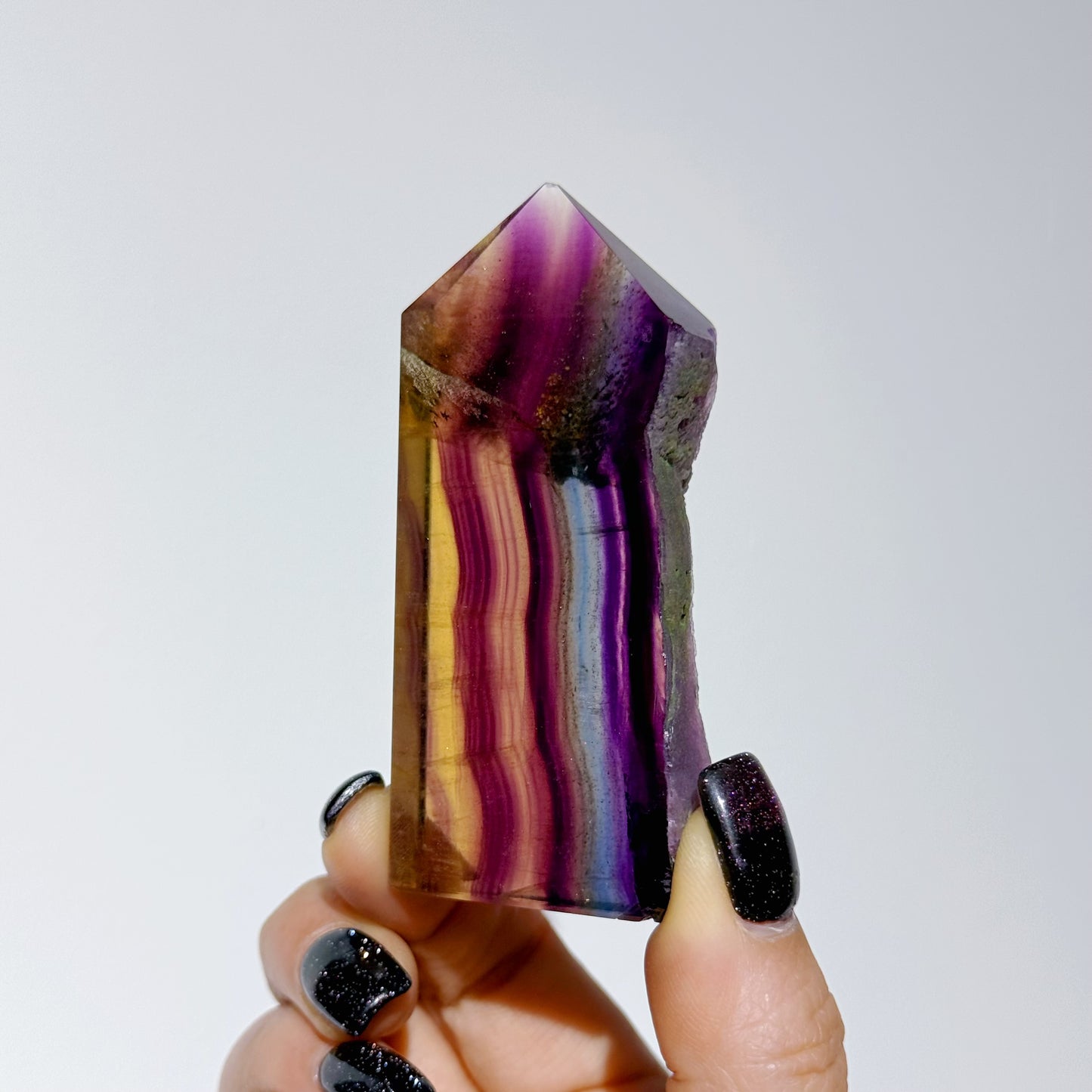 [ 丙午馬年 - 九宮飛星水晶佈局 - 文昌位必備 ] 千層螢石柱 - C款