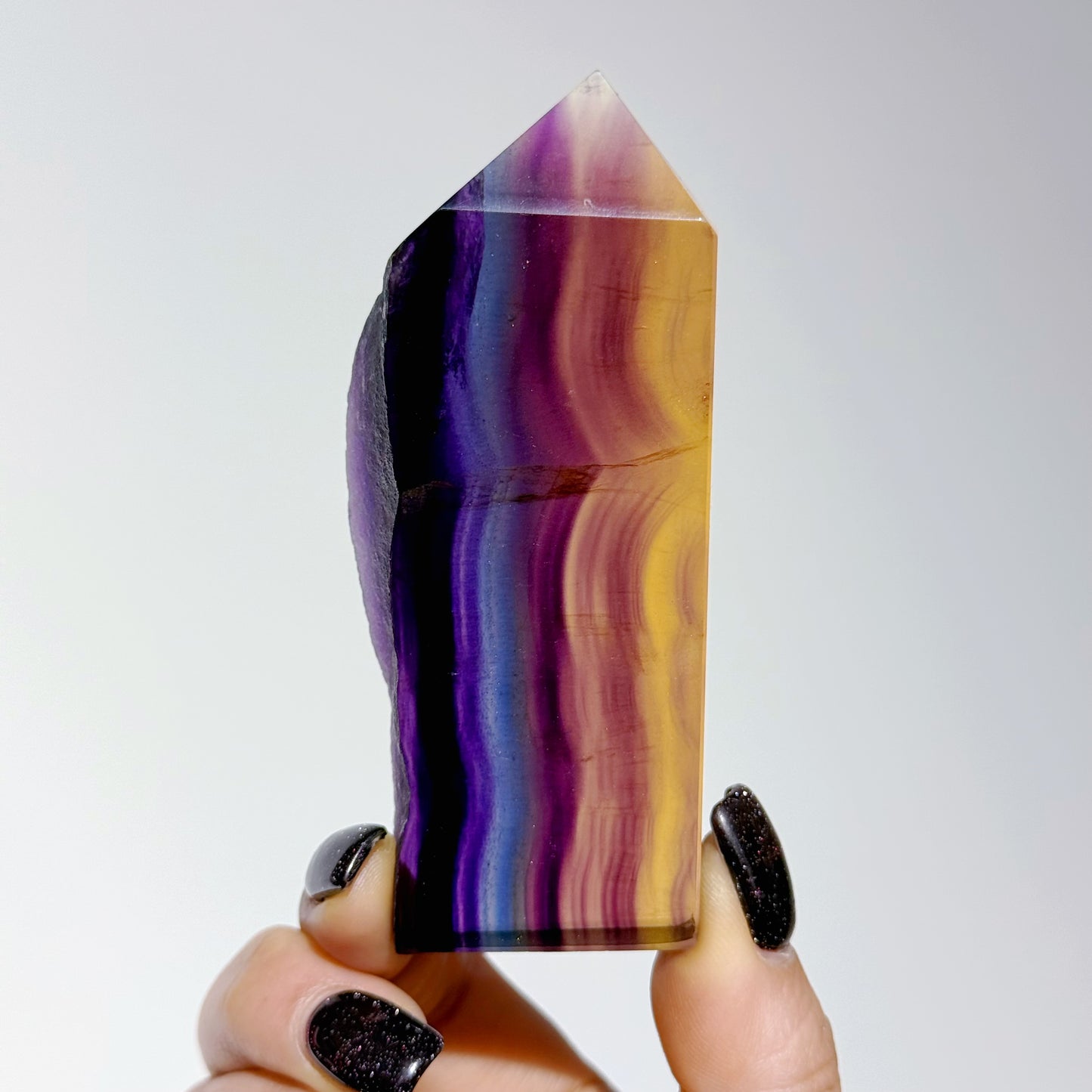 [ 丙午馬年 - 九宮飛星水晶佈局 - 文昌位必備 ] 千層螢石柱 - B款