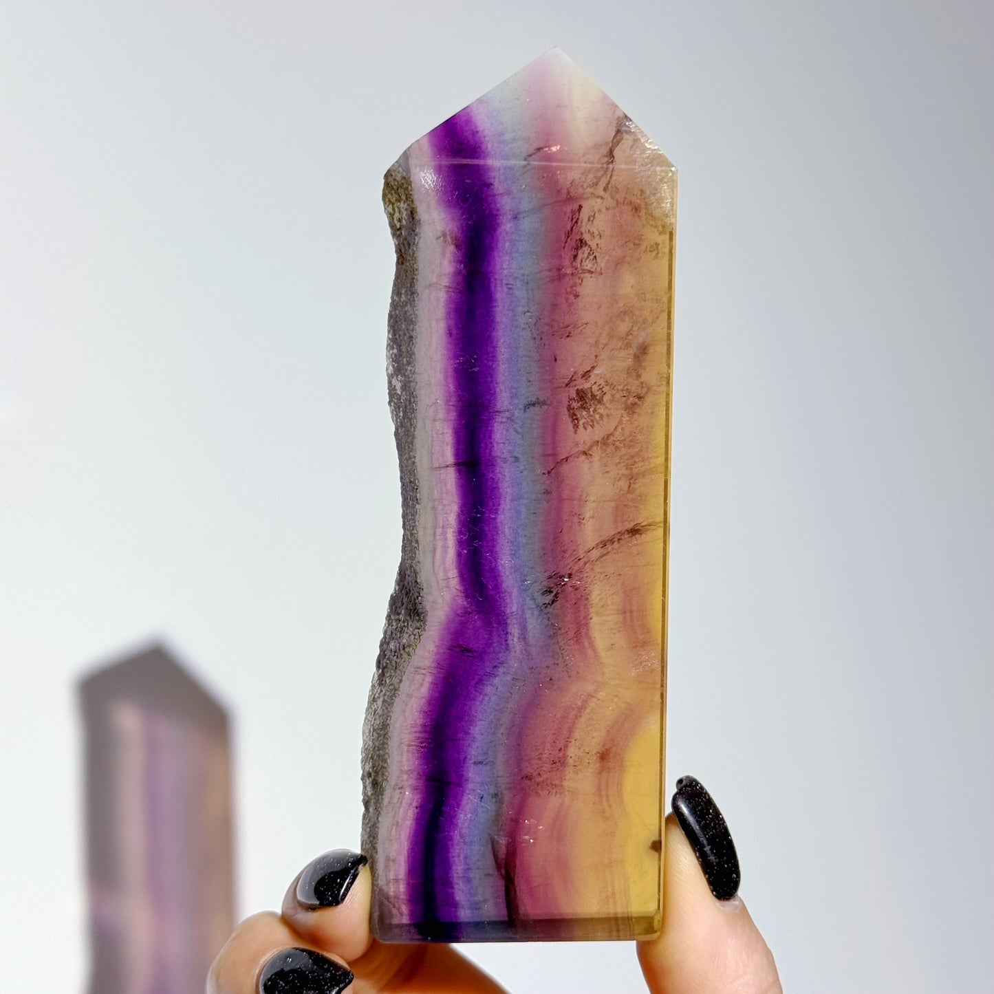 [ 丙午馬年 - 九宮飛星水晶佈局 - 文昌位必備 ] 千層螢石柱 - A款