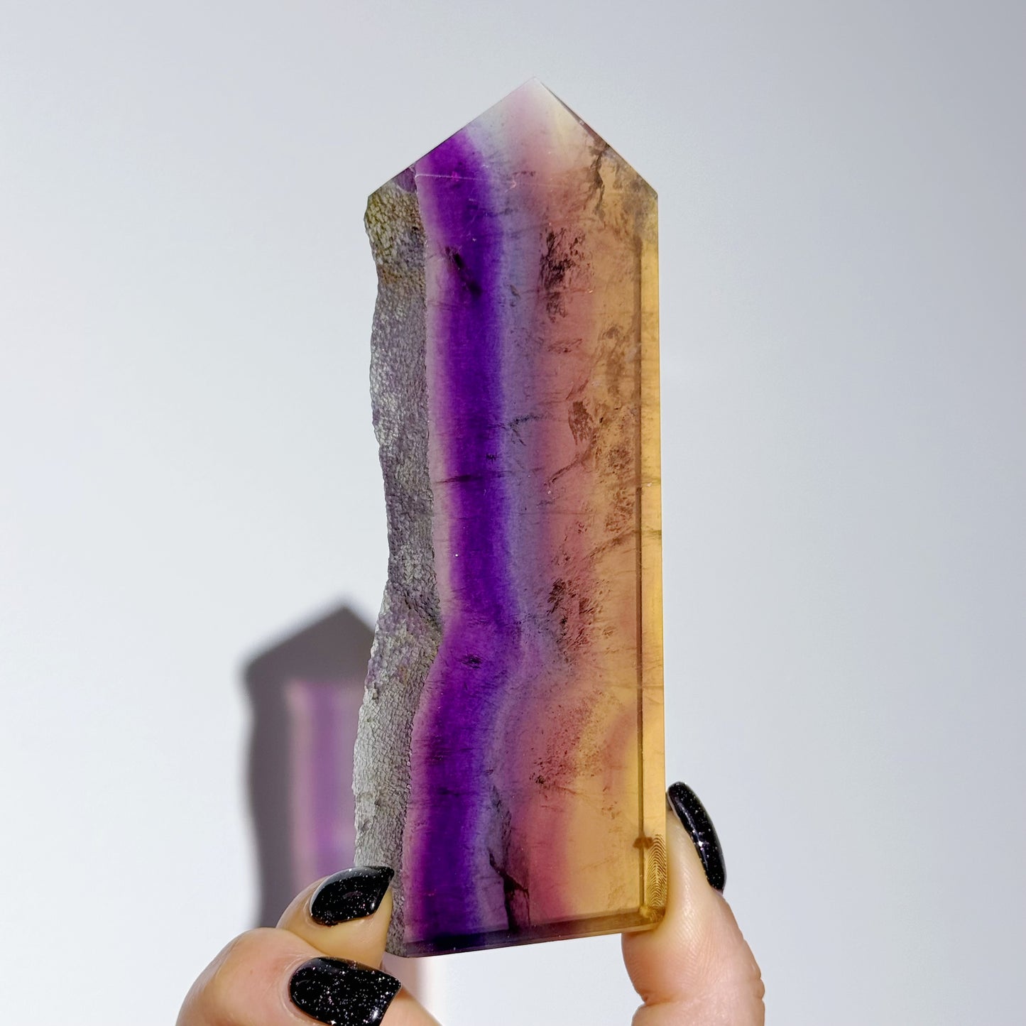 [ 丙午馬年 - 九宮飛星水晶佈局 - 文昌位必備 ] 千層螢石柱 - A款