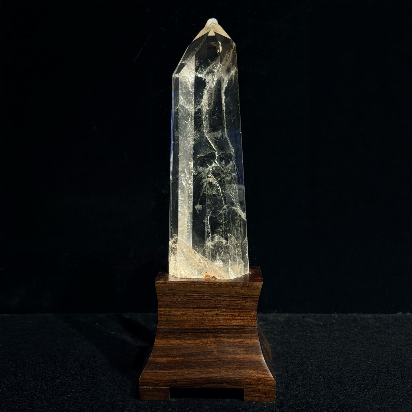 白水晶柱 - 藍針款