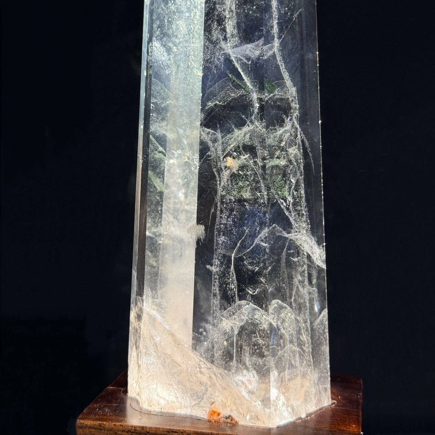 白水晶柱 - 藍針款