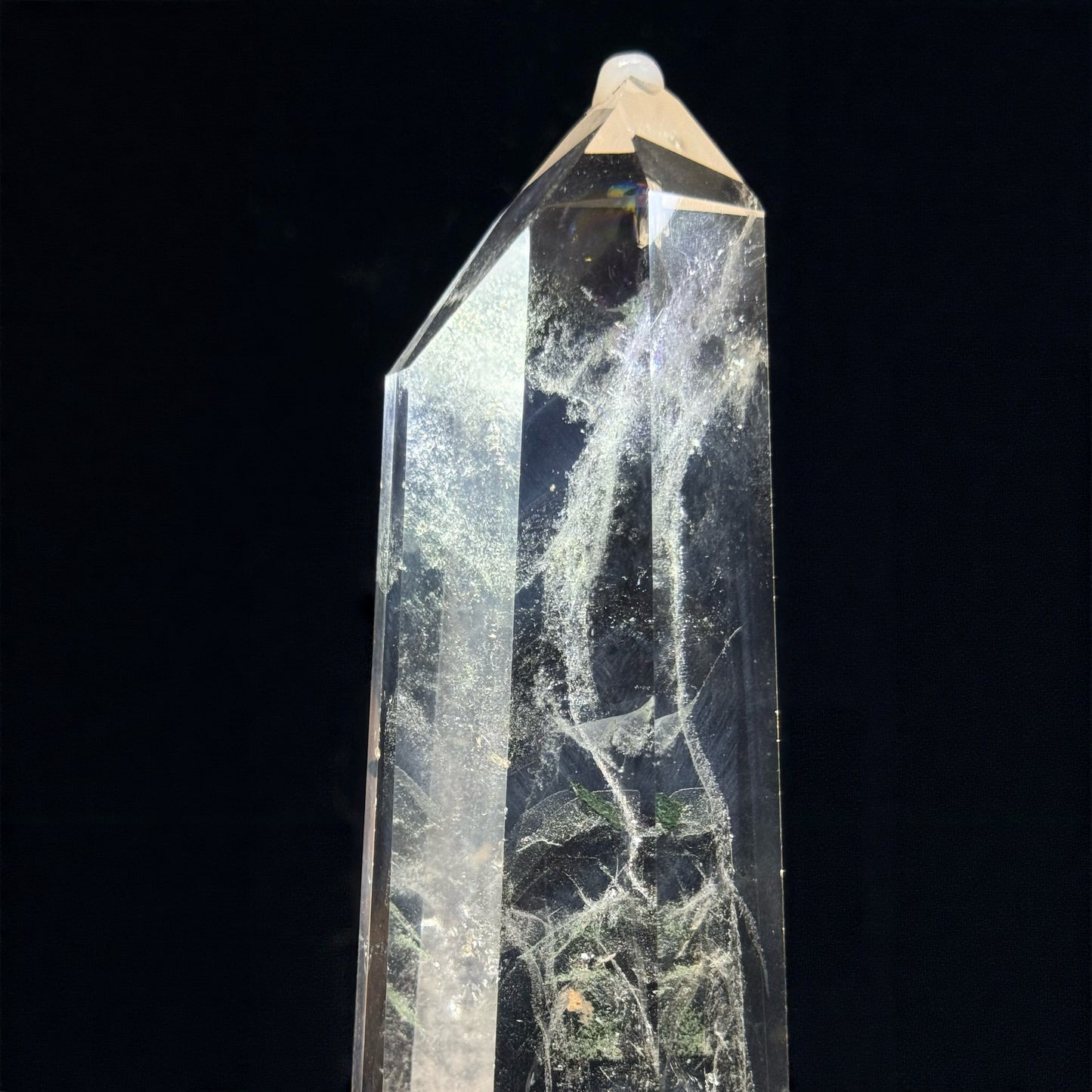 白水晶柱 - 藍針款