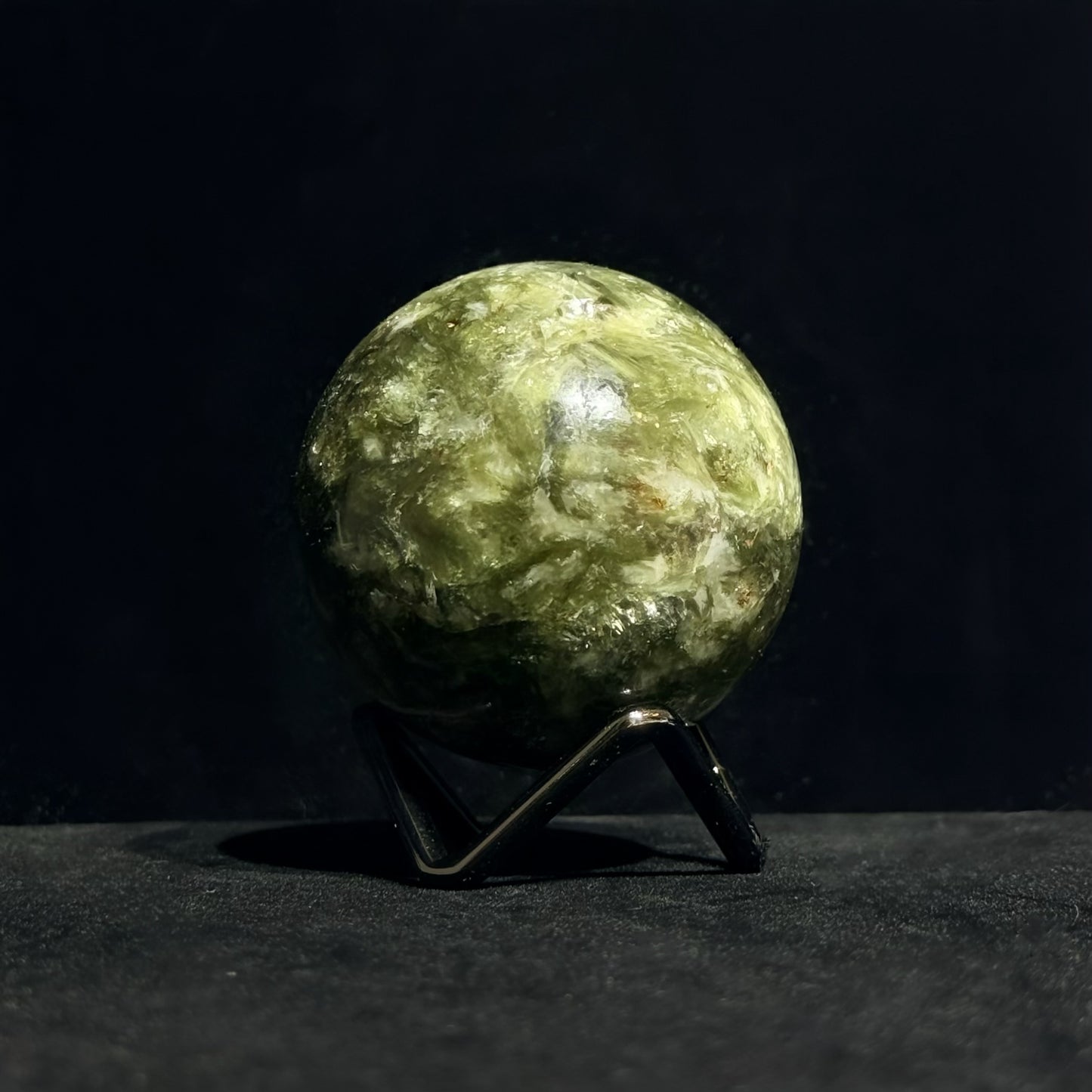 Green Dragon Crystal Sphere