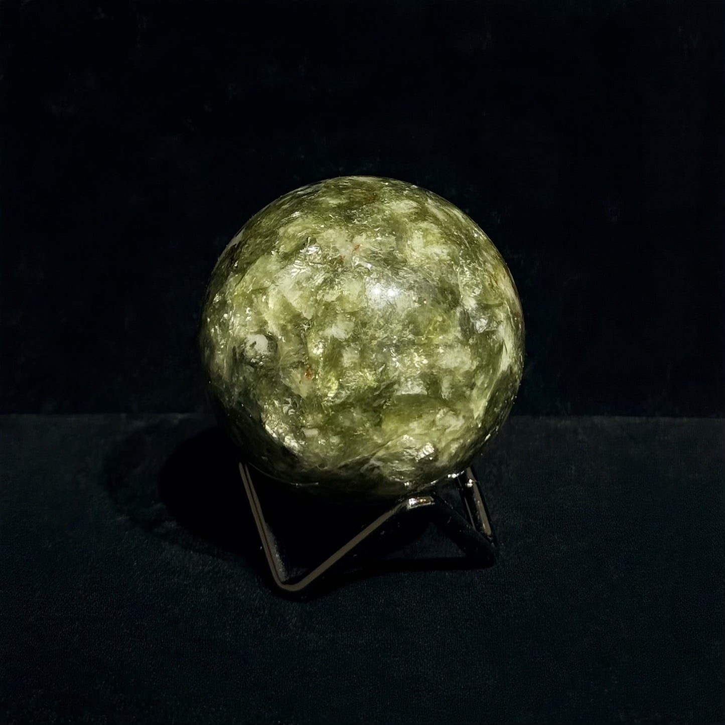 Green Dragon Crystal Sphere