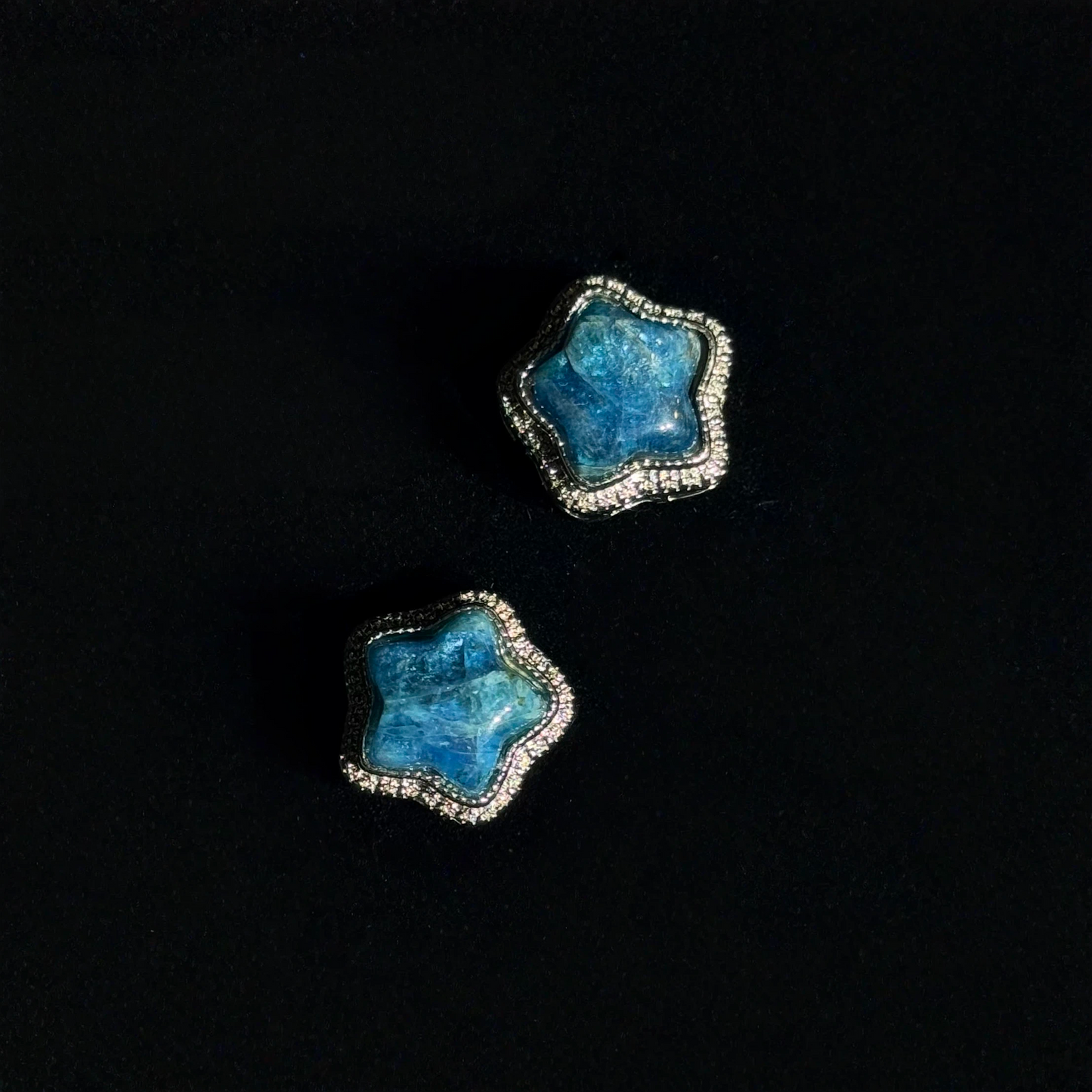 DIY- 藍磷灰星星盒子