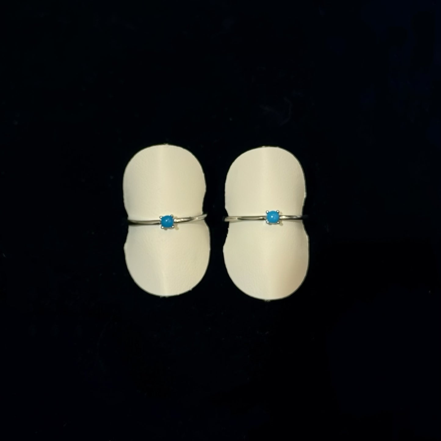 美國天然綠松石戒指