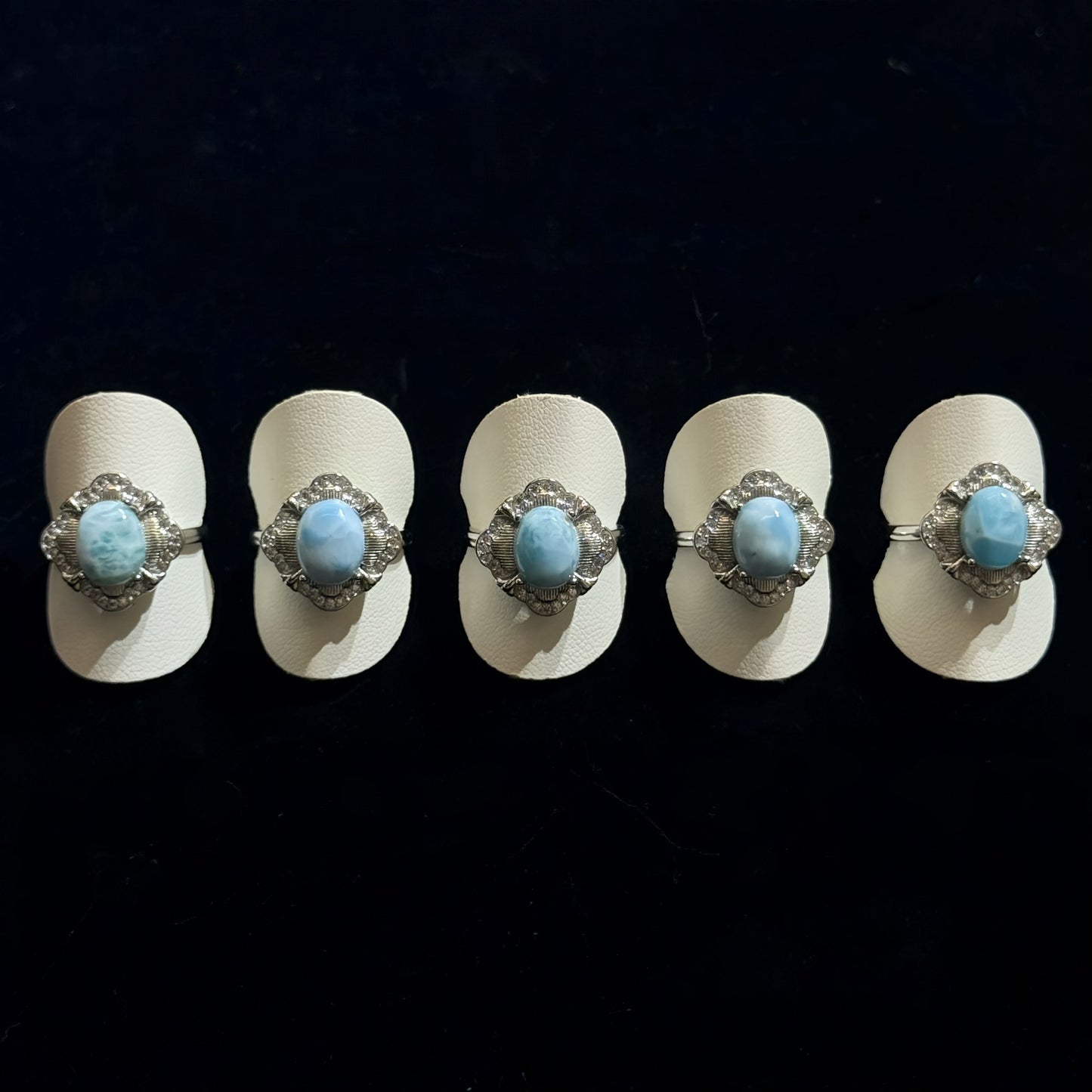 海紋石鈦鋼戒指