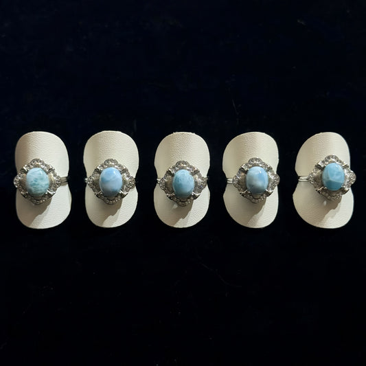 海紋石鈦鋼戒指