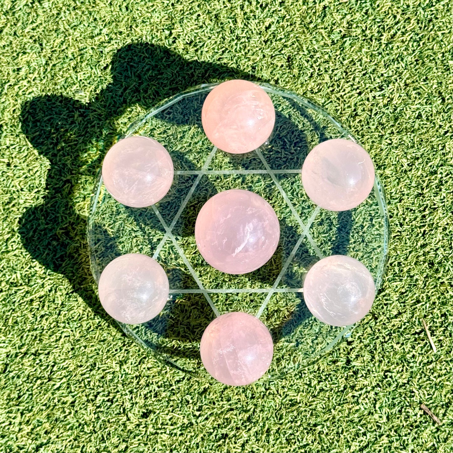 水晶球七星陣 （連玻璃底盤）