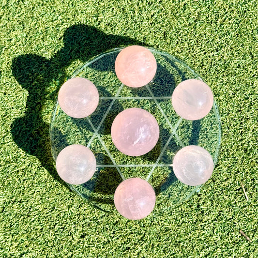 水晶球七星陣 （連玻璃底盤）