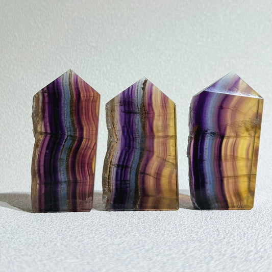 螢石平板柱 - 暖色系