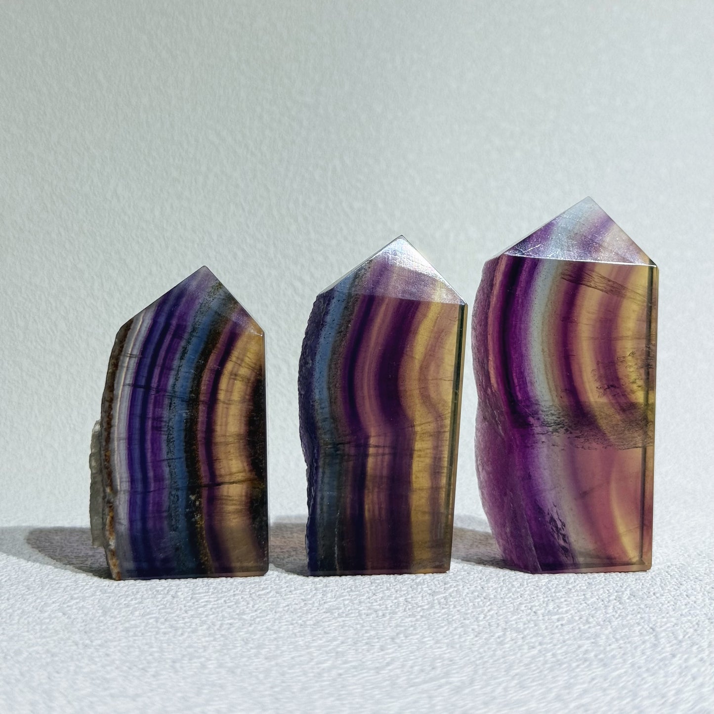 螢石平板柱 - 暖色系