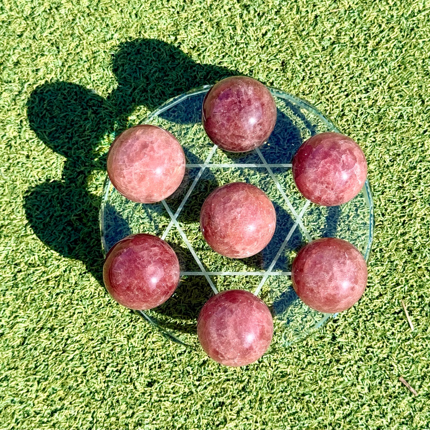 水晶球七星陣 （連玻璃底盤）