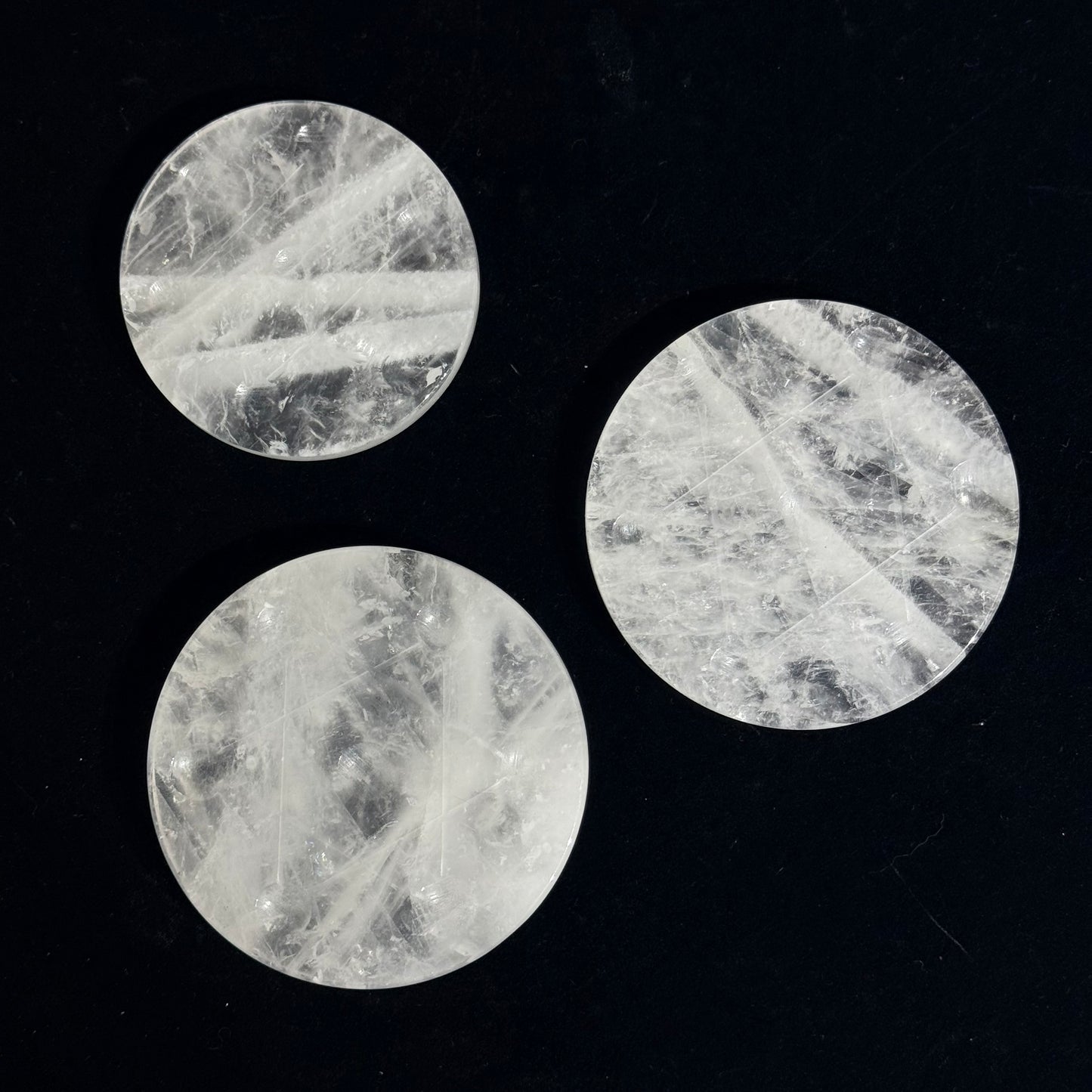 白水晶七星盤｜天然水晶風水擺件｜Clear Quartz Seven-Star Array｜能量淨化・消磁充能・空間氣場調整