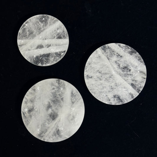 白水晶七星盤｜天然水晶風水擺件｜Clear Quartz Seven-Star Array｜能量淨化・消磁充能・空間氣場調整