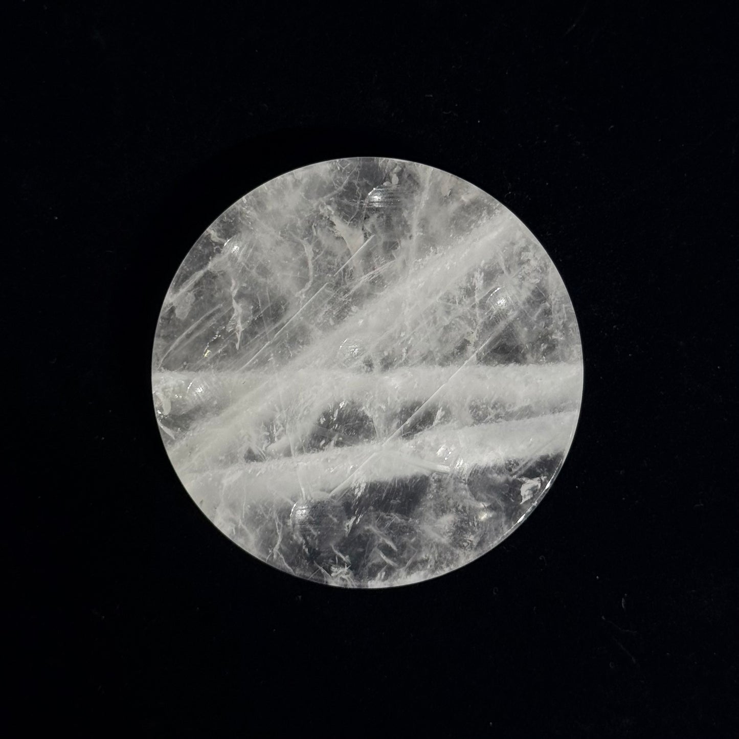 白水晶七星盤｜天然水晶風水擺件｜Clear Quartz Seven-Star Array｜能量淨化・消磁充能・空間氣場調整