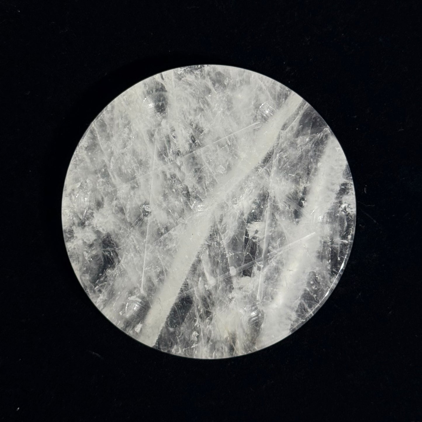 白水晶七星盤｜天然水晶風水擺件｜Clear Quartz Seven-Star Array｜能量淨化・消磁充能・空間氣場調整