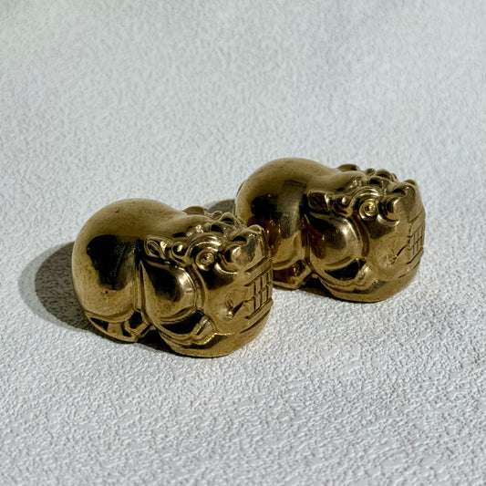 黃銅招財擺件｜風水家居擺設｜Chalcopyrite Feng Shui Wealth Ornament｜聚財旺運・化煞鎮宅・提升事業運