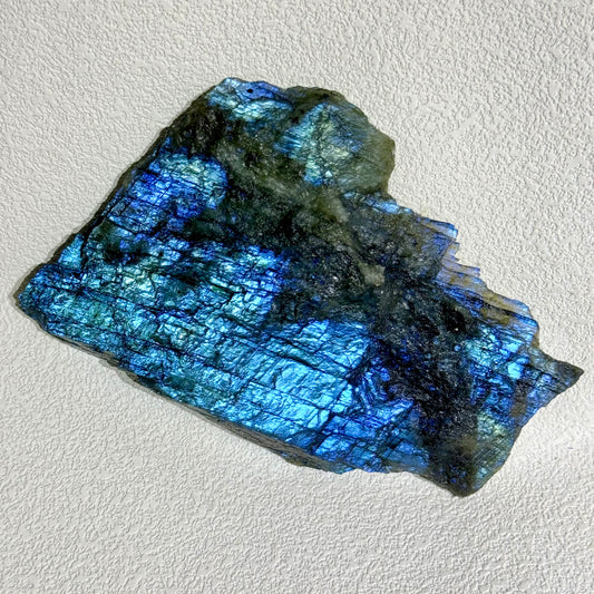 高光拉長石原礦大件 - B｜天然拉長石爆閃原礦｜High Flash Labradorite Specimen｜靈性轉化・高我連結・保護場域・直覺覺醒 (副本)