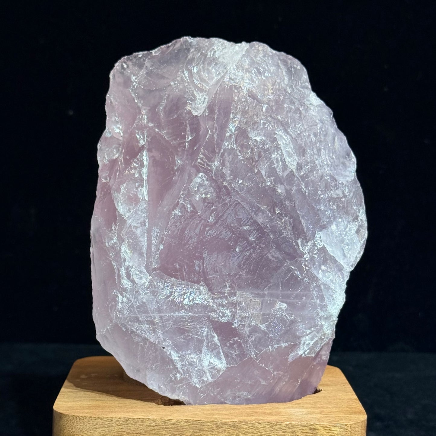 粉水晶原石擺件