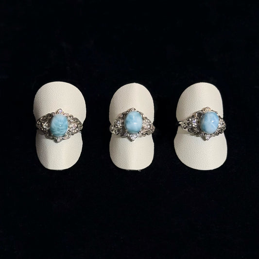 海紋石鈦鋼戒指（B款）