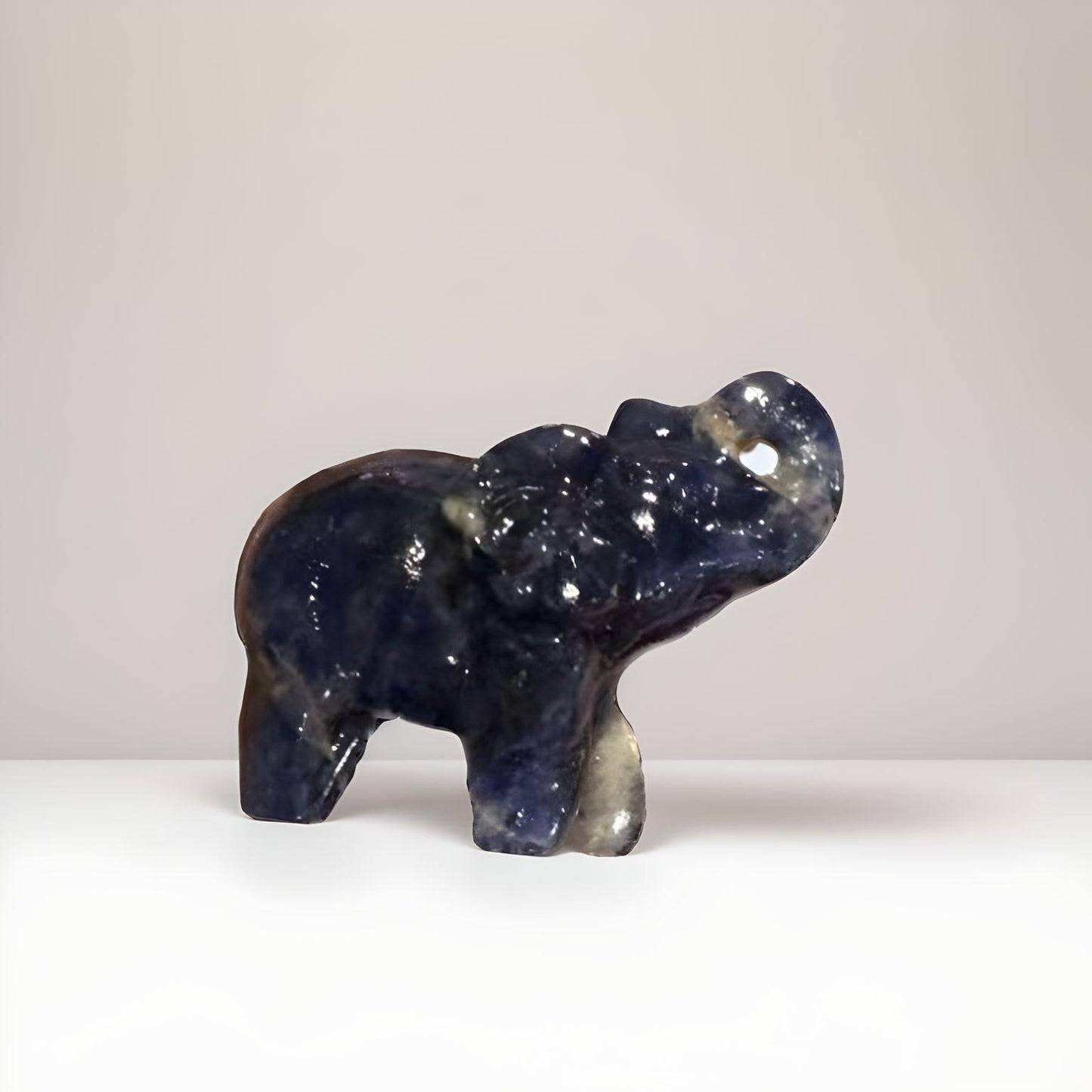 Crystal Carved Lucky Elephant