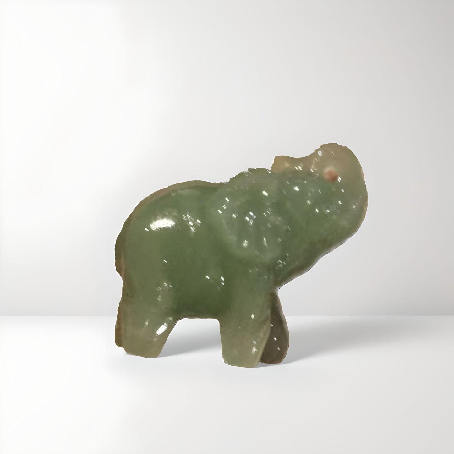 Crystal Carved Lucky Elephant